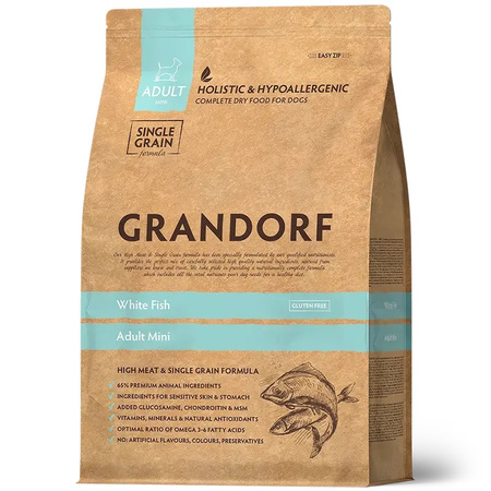  GRANDORF MINI WHITE FISH MINI SUCHA KARMA DLA PSA 3kg