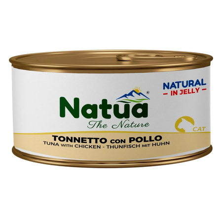 KARMA MOKRA W PUSZCE DLA KOTA NATURALNA NATUA MIX SMAKÓW W GALARETCE 9x85g