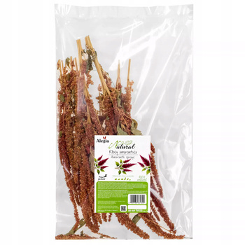 ALEGIA NATURAL KŁOSY AMARANTUSA NATURALNY PRZYSMAK PAPUG PTAKÓW GRYZONI 80g