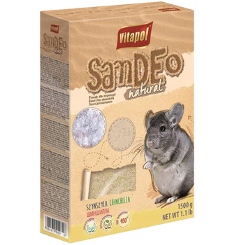 VITAPOL PIASEK DLA SZYNSZYLA CHOMIKA DO KĄPIELI BASENU 1,5kg