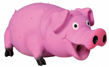 ŚWINKA PISZCZĄCA ZABAWKA DLA PSA 21cm