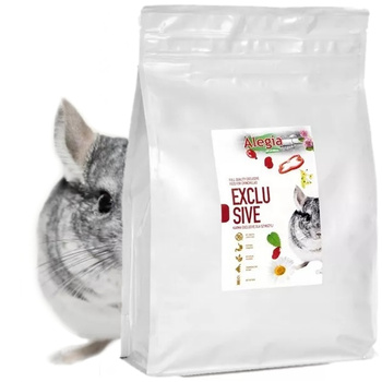 ALEGIA EXCLUSIVE POKARM SZYNSZYLI PEŁNOWAROŚCIOWA KARMA DLA SZYNSZYLA 1,6kg
