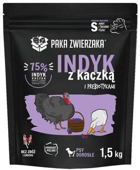 PAKA ZWIERZAKA SEVENTH HEAVEN KARMA SUCHA INDYK Z KACZKĄ 1,5kg