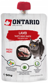 ONTARIO LAMB FRESH MEAT PASTE KARMA DLA KOTA JAGNIĘCINA 90g