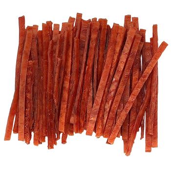 HAPPY SNACKY MIĘKKIE PASKI Z KACZKI PRZYSMAKI SMAKOŁYKI DLA PSA 500g