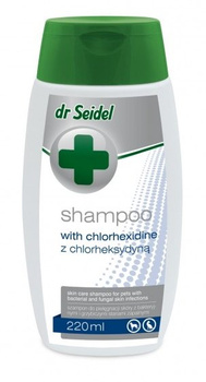 DR SEIDEL SZAMPON DLA PSÓW Z CHLORHEKSYDYNĄ 220 ml