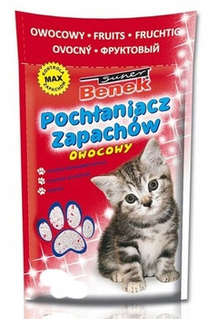 ODKAŻACZ POCHŁANIACZ NEUTRALIZATOR DO KUWETY 200g OWOCOWY