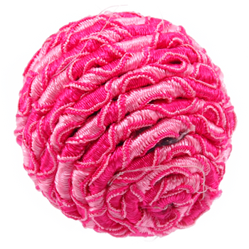 MAGIC CAT ZABAWKA PIŁKA BAWEŁNIANA DLA KOTA 4cm