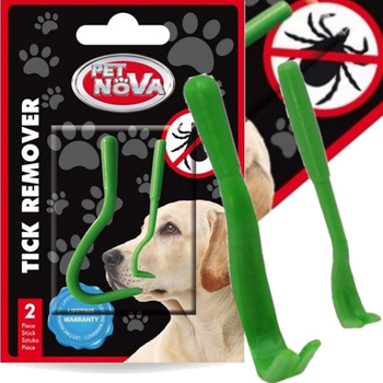 PET-NOVA PĘSETY SZCZYPCE DO USUWANIA KLESZCZY PSA KOTA ZWIERZĄT LUDZI
