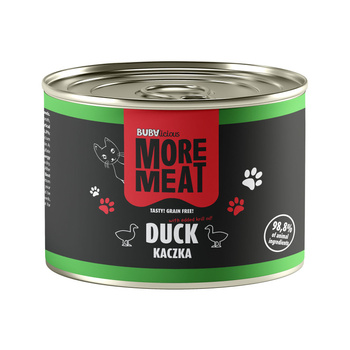 BUBA MORE MEAT MONO KARMA MOKRA DLA KOTA KACZKA 185g