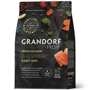 GRANDORF FRESH SALMON MINI ŁOSOŚ KARMA SUCHA DLA PSA 1kg