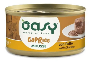 OASY KOT MOUSSE KURCZAK PUSZKA 85g