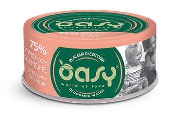 OASY KOT MORE LOVE TUŃCZYK/ŁOSOŚ 70G PUSZKA