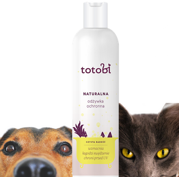TOTOBI NATURALNA ODŻYWKA OCHRONNA DLA PSÓW I KOTÓW