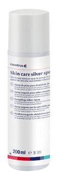 COVERTUS SKIN CARE SILVER ALU SPRAY PRZYSPIESZA GOJENIE RAN PSA 200ml