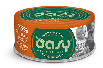 OASY KOT MORE LOVE PIERŚ Z KURCZAKA 70G PUSZKA