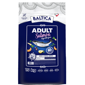 BALTICA ADULT SALMON HYPOALLERGENIC XS/S KARMA DLA PSA 15kg