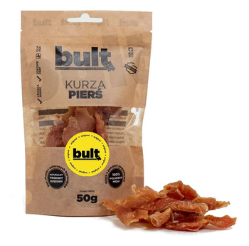 BULT PRZYSMAK FILET Z PIERSI KURCZAKA DLA PSA 50g PIERŚ