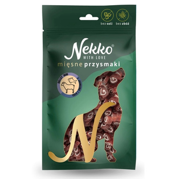 NEKKO ROLLSY MINI MIĘSNE PRZYSMAKI DLA PSA SUSHI JAGNIĘCINA RYBA 80g