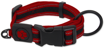 ACTIVE DOG OBROŻA FLUFFY DLA PSA L 3,2x39-59cm CZERWONA