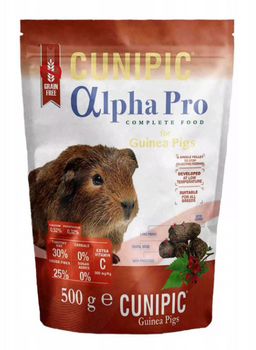 CUNIPIC ALPHA PRO GUINEA PIG KARMA DLA ŚWINKI MORSKIEJ 500g