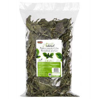 ALEGIA BABKA SZEROKOLISTNA NATURALNY PRZYSMAK CHOMIKA GRYZONI KRÓLIKA 300g