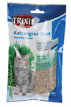 TRIXIE TRAWA W WORECZKU PRZYSMAK DLA KOTA 100g