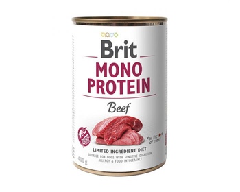 BRIT MONO PROTEIN BEEF WOŁOWINA KARMA DLA PSA 400g