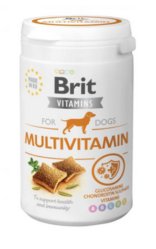 BRIT VITAMINS MULTIVITAMIN SUPLEMENTY NA ODPORNOŚĆ DLA PSA 150g