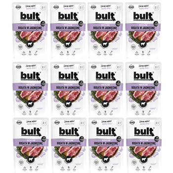  BULT MOKRA KARMA W SASZETCE DLA PSA BOGATA W JAGNIĘCINĘ 12x100g