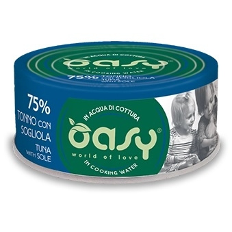 OASY MORE LOVE MOKRA KARMA DLA KOTA TUŃCZYK I SOLA PUSZKA 70g