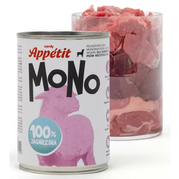 COMFY APPETIT MONO MONOPROTEINOWA KARMA DLA PSA JAGNIĘCINA 400g