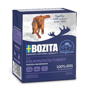 BOZITA KARMA DLA PSA INDYK W GALARECIE 370g