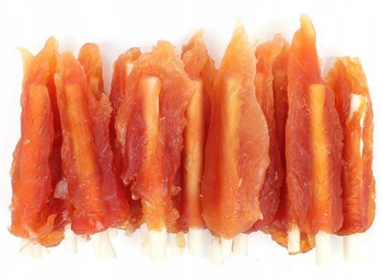 MIĘSOŁAKI FILET Z KURCZAKA MIĘKKI NA PATYKU PRZYSMAK DLA PSA 500g