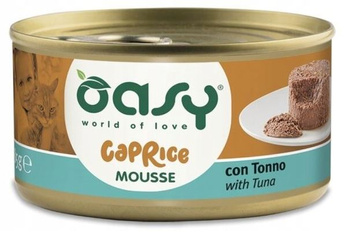 OASY KOT MOUSSE TUŃCZYK PUSZKA 85g