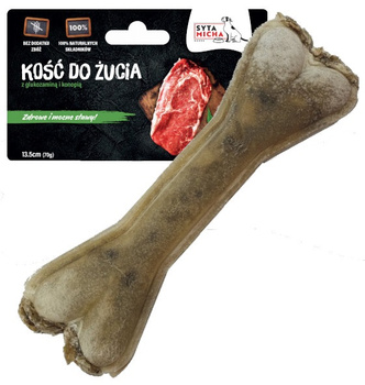 SYTA MICHA KOŚĆ PRZYSMAK NA MOCNE STAWY DLA PSA 13,5cm
