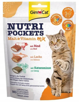 GIMPET NUTRI POCK MALT WITAMINOWY MIX DLA KOTA 150g