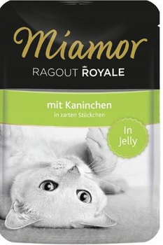 MIAMOR RAGOUT ROYALE KARMA DLA KOTA KRÓLIK W GALARETCE 100g