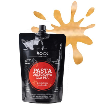 ROGY PASTA ORZECHOWA Z TRUSKAWKAMI PRZYSMAK DLA PSA 300g