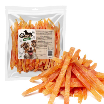 MR PRETZEL PRZYSMAK DLA PSA MIĘSNY MIĘKKIE PASKI Z KURCZAKA 500g