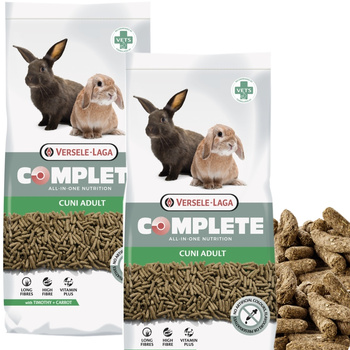 VERSELE LAGA CUNI ADULT COMPLETE KOMPLETNA KARMA POKARM KRÓLIKA MINIATUROWEGO GRANULAT 2x3kg