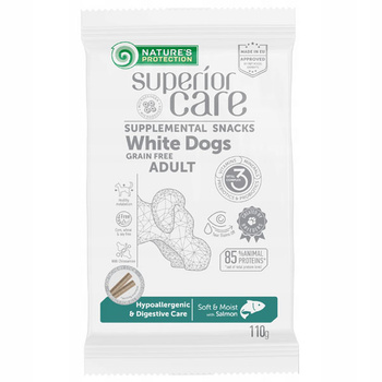 NATURE'S PROTECTION SNACKS DOGS HYPOALERGENIC SALMON PRZYSMAK DLA PSA ŁOSOŚ 110g