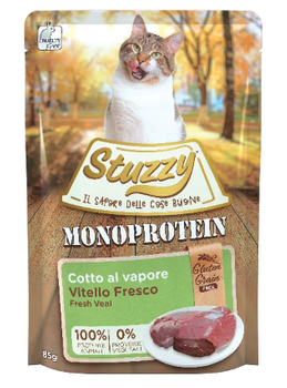 STUZZY MONOPROTEIN KARMA DLA KOTA Z CIELĘCINĄ 85g