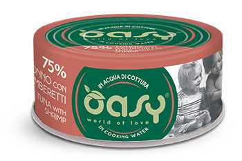 OASY KOT MORE LOVE TUŃCZYK/KREWETKI 70G PUSZKA