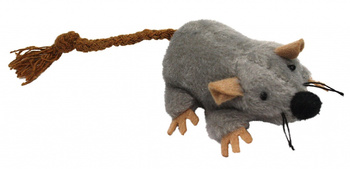 PET NOVA MYSZKA PLUSZOWA ZABAWKA DLA KOTA 7x5cm