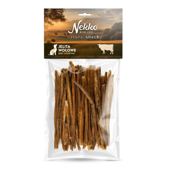 NEKKO NATURAL SNACK PRZYSMAK GRYZAK DLA PSA JELITA WOŁOWE 100g
