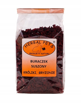 HERBAL PETS BURAK SUSZONY PRZYSMAK DLA GRYZONI 125g