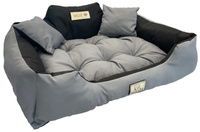 AIO LEGOWISKO KINGDOG SPANIE DLA PSA 75x65cm JASNOSZARE