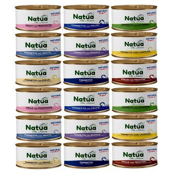  KARMA MOKRA W PUSZCE DLA KOTA NATURALNA NATUA MIX SMAKÓW 18x85g